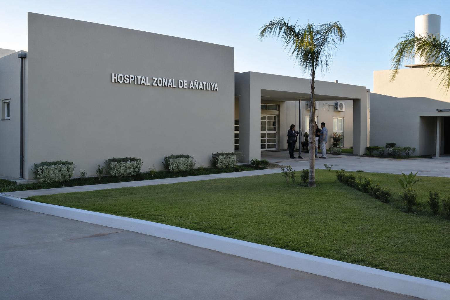 Fachada del Hospital Zonal de Añatuya